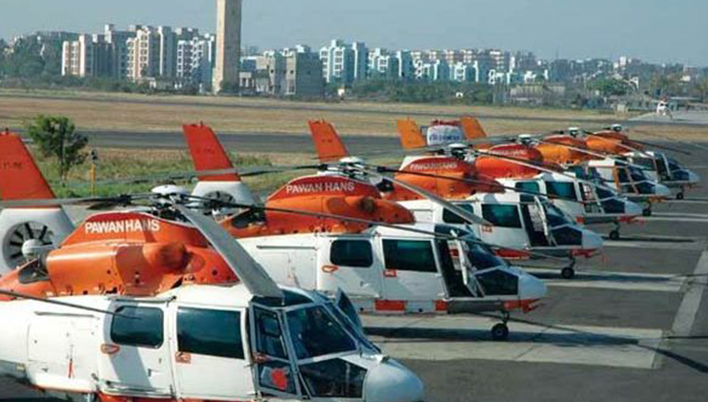 India’s first heliport