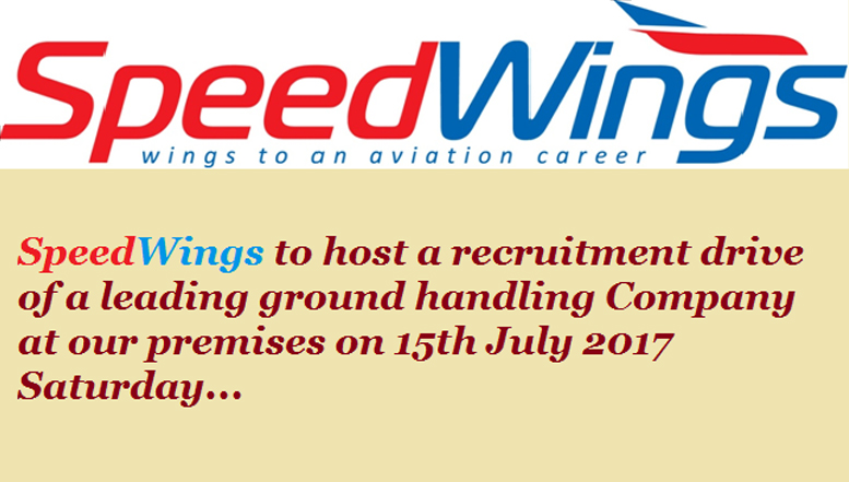 SpeedWings to host a recruitment drive