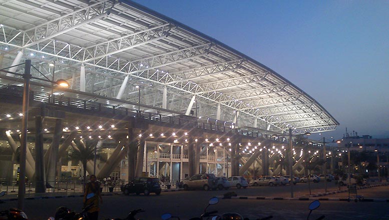 New airport terminal